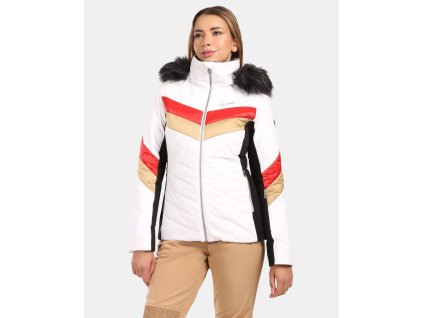 Dámská lyžařská bunda Kilpi LIN-W (Barva WHT, Velikost 38)