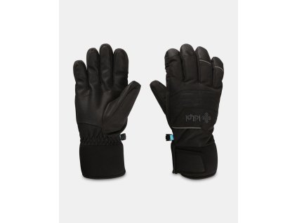 Unisex lyžařské rukavice Kilpi SKIMI-U (Barva BLK, Velikost L)