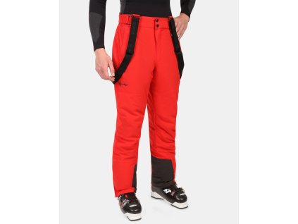 Pánské lyžařské kalhoty Kilpi MIMAS-M (Barva RED, Velikost L)