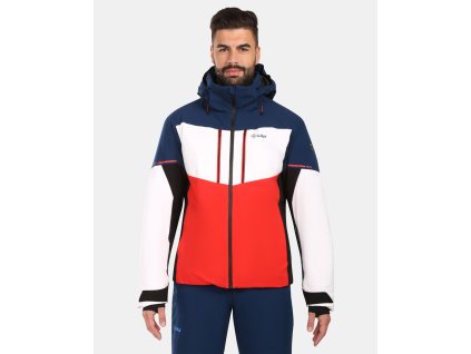 Pánská lyžařská bunda Kilpi TONNSI-M (Barva RED, Velikost 7XL)