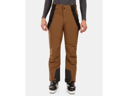 Pánské lyžařské kalhoty Kilpi MIMAS-M (Barva BRN, Velikost 4XL)