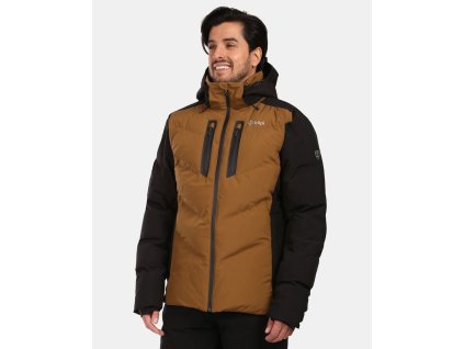 Pánská lyžařská bunda Kilpi SKIMMIO-M (Barva BRN, Velikost L)