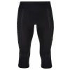 Pánské běžecké 3/4 legíny Kilpi TERRY-M (Barva BLK, Velikost M)