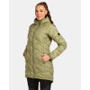 Dámský zateplený kabát Kilpi LEILA-W (Barva GRN, Velikost 34)