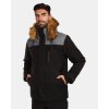 Pánská zimní zateplená bunda Kilpi ALPHA-M (Barva BLK, Velikost 3XL)