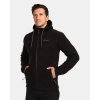 Pánská fleecová mikina s kapucí Kilpi SIAT-M (Barva BLK, Velikost L)