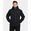 Pánská luxusní lyžařská bunda Kilpi LTD ASTER-M (Barva BLK, Velikost L)