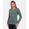 Dámské funkční triko s dlouhým rukávem Kilpi SPOLETO-W (Barva KHK, Velikost 46)