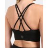Dámská sportovní podprsenka Kilpi MARI-W pro intenzivní aktivity (Barva BLK, Velikost 34)