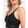 Dámská sportovní podprsenka Kilpi MARI-W pro intenzivní aktivity (Barva BLK, Velikost 34)