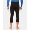 Pánské bezešvé 3/4 termo kalhoty Kilpi NIELO-M (Barva BLK, Velikost L)
