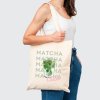 Plátěná taška s potiskem Matcha club