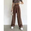 Nohavice Pallazo - hnedá
