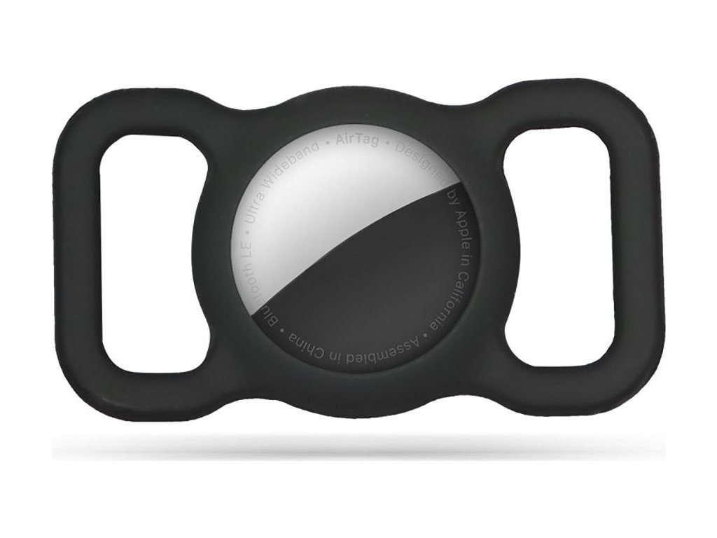Tech-Protect Pouzdro pro AirTag k uchycení na psí obojek - Tech-Protect, Smooth Black