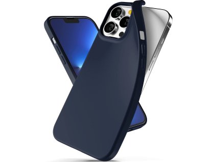 Mercury Ochranný kryt pro iPhone 13 Pro MAX - Mercury, Soft Feeling Midnight Blue