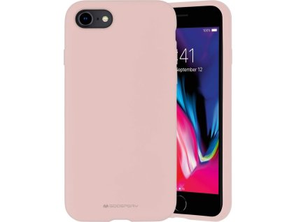 Mercury Ochranný kryt pro iPhone 7 / 8 / SE (2020/2022) - Mercury, Silicone Pink Sand