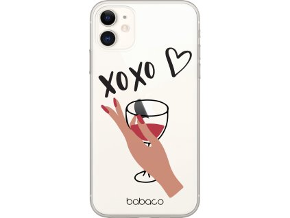 Ochranný kryt pro iPhone XR - Babaco, XOXO 001 BPCLOVE12030