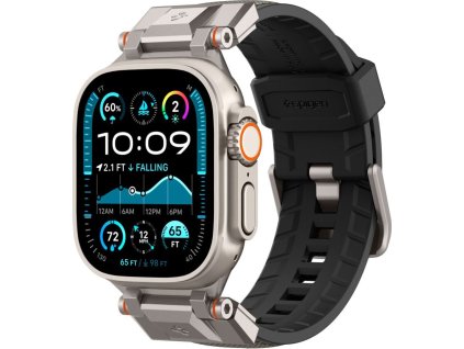 Spigen Řemínek pro Apple Watch 44mm / 45mm / 46mm / 49mm - Spigen, Durapro Armor Gray