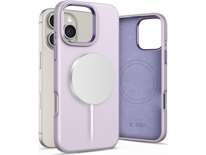 Ochranný kryt na iPhone 16 Pro - Tech-Protect, Pure MagSafe Mauve