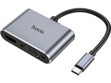 Hoco Redukce / adaptér USB-C - Hoco, HB30 Eco