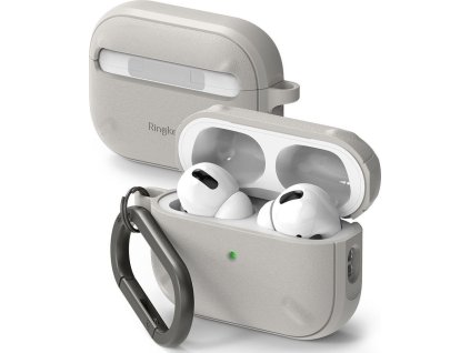 Ringke Pouzdro na sluchátka AirPods Pro - Ringke, Onyx Warm Gray