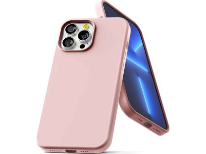 Mercury Ochranný kryt pro iPhone 13 Pro MAX - Mercury, Silicone Pink Sand