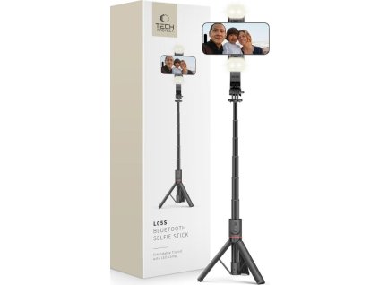 Tech-Protect Selfie tyč s Bluetooth ovladačem a stojánkem - Tech-Protect, L05S Selfie Stick Tripod
