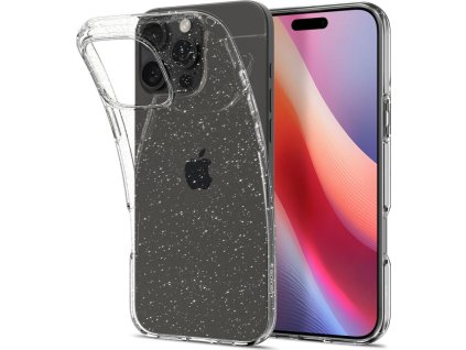 Spigen Ochranný kryt na iPhone 16 Pro - Spigen, Liquid Crystal Glitter Crystal