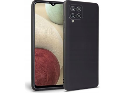 Tech-Protect Ochranný kryt pro Samsung Galaxy A12 - Tech-Protect, Icon Black