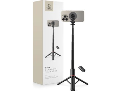 Tech-Protect Selfie tyč s Bluetooth ovladačem a stojánkem - Tech-Protect, L06S MagSafe Selfie Stick Tripod