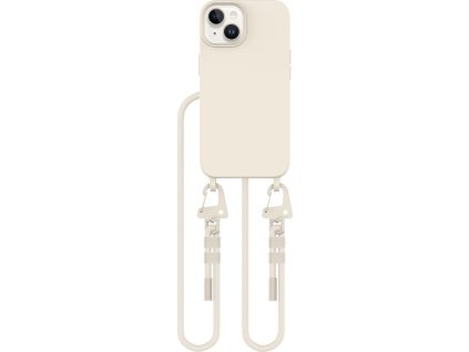 Tech-Protect Kryt se šňůrkou na iPhone 13 - Tech-Protect, Magnecklace MagSafe Cosmic Latte