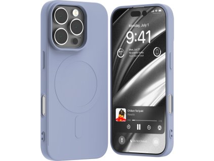 Mercury Ochranný kryt na iPhone 16 Pro - Mercury, SemiSilicon MagSafe Lavender