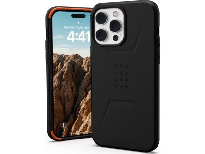 Urban Armor Gear Ochranný kryt pro iPhone 14 Pro MAX - UAG, Civilian MagSafe Black