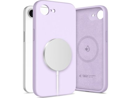 Tech-Protect Ochranný kryt na iPhone 16e - Tech-Protect, Liquid MagSafe Mauve