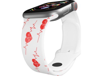 Apple watch řemínek EKG puzzle (Barva Černá, Rozměr 38/40/41mm)