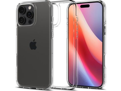 Spigen Ochranný kryt na iPhone 16 Pro MAX - Spigen, Ultra Hybrid Crystal Clear