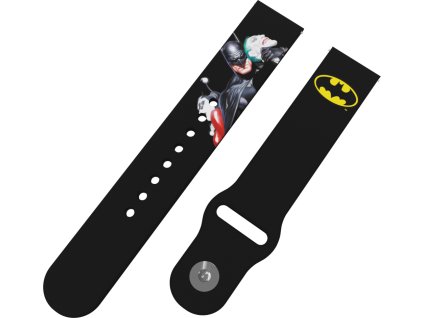 BATMAN 30 - BATMAN, JOKER A HARLEY QUINN řemínek 20 mm