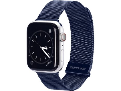 Řemínek pro Apple Watch 38mm / 40mm / 41mm / 42mm - DuxDucis, Milanese Blue