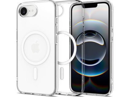 Spigen Ochranný kryt na iPhone 16e - Spigen, Liquid Crystal MagSafe Crystal Clear