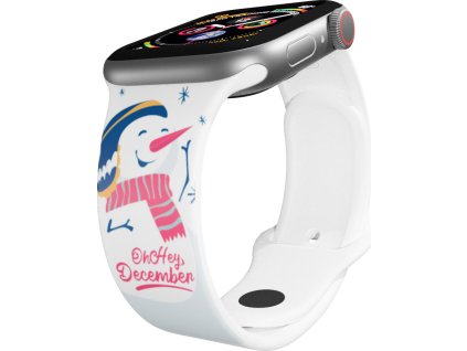 Apple watch řemínek Sněhulák (Rozměr 38/40/41mm)