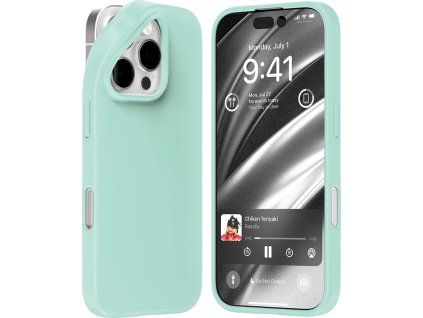 Mercury Ochranný kryt na iPhone 16 Pro - Mercury, Soft Feeling Mint