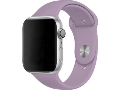 Jednobarevný řemínek pro Apple Watch - Fialový (Velikost 38/40/41mm, Obvod S-M (menší až střední obvod zápěstí), Barva Světle fialová)