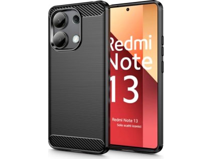 Tech-Protect Ochranný kryt na Xiaomi Redmi Note 13 LTE - Tech-Protect, Tpucarbon Black