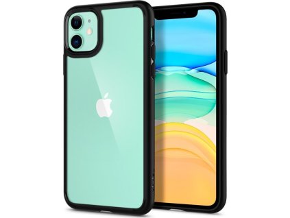 Spigen Ochranný kryt na iPhone 11 - Spigen, Ultra Hybrid Black 076CS27186