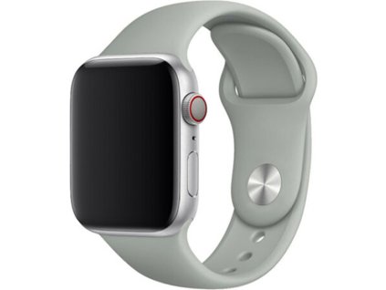 Jednobarevný řemínek pro Apple Watch - Fog (Velikost 38/40/41mm, Obvod S-M (menší až střední obvod zápěstí), Barva Fog)