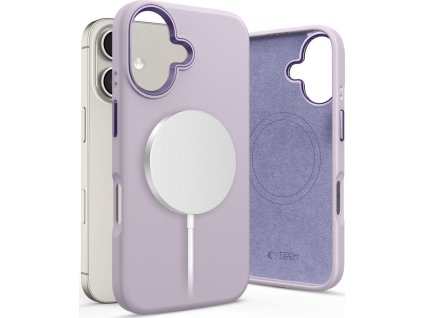 Tech-Protect Ochranný kryt na iPhone 16 - Tech-Protect, Pure MagSafe Mauve