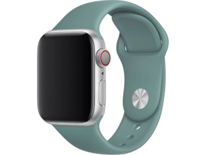 Jednobarevný řemínek pro Apple Watch - Kaktus (Velikost 38/40/41mm, Obvod S-M (menší až střední obvod zápěstí), Barva Kaktus)