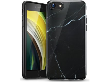 Esr Ochranný kryt pro iPhone 7 / 8 / SE (2020/2022) - ESR, Marble Black 3C01194860101