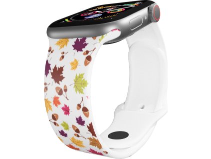 Apple watch řemínek Spadané listí (Rozměr 38/40/41mm)