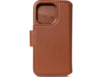 Ochranné pouzdro na iPhone 15 Pro - Decoded, Detachable Wallet Tan